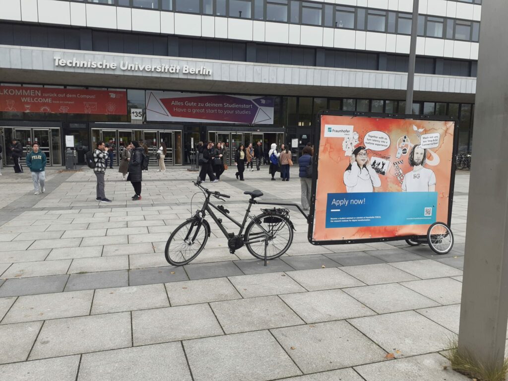 Bike advertising gets everywhere