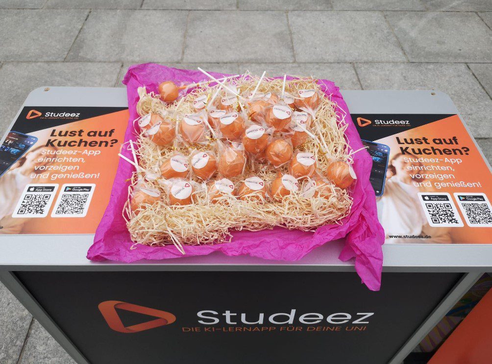 Promotion of the sweet kind for Studeez