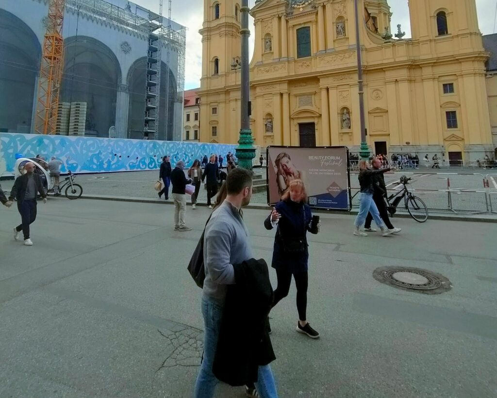 Mobiles Werbemittel in München
