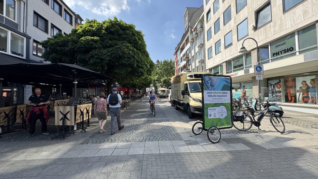 Fahrradwerbung Köln