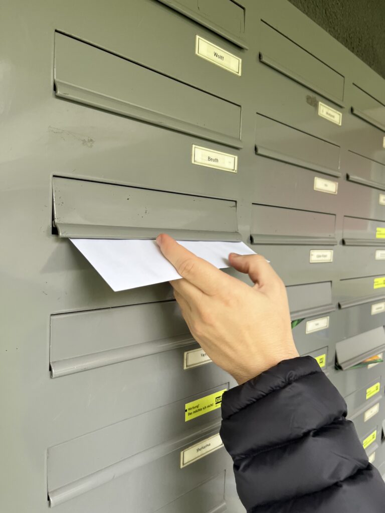 Termingerechter Einwurf von Briefen