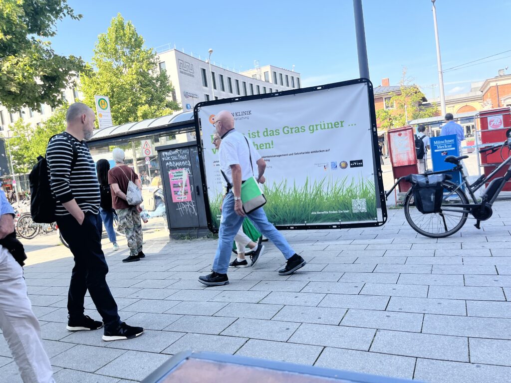 Fahrradwerbung München